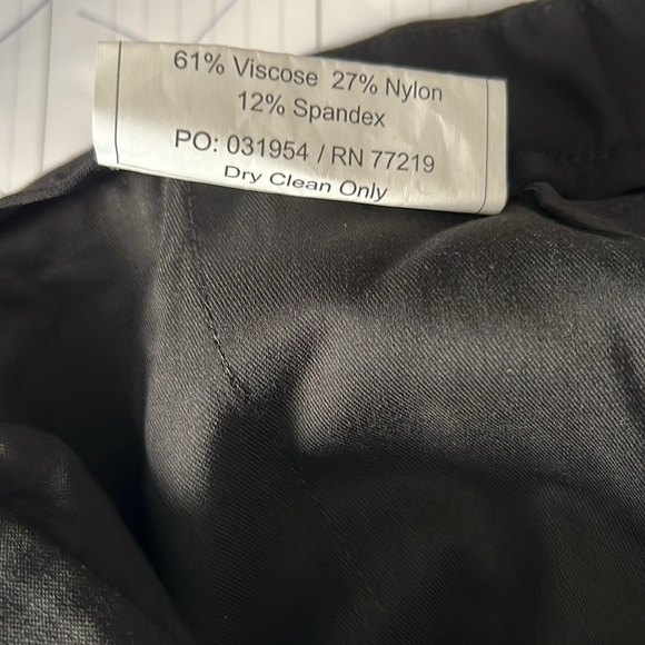 Kenneth Cole NWT stretch slim fit pants men’s 38X34 - Picture 9 of 9